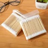 1000pcs Unscented Cotton Swabs, Double-Headed, Wooden Stick, Makeup Removal & Cleaning Ear Cotton Swabs 4