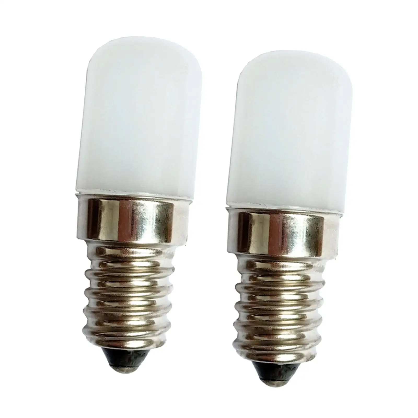 

2Pcs Small Light Bulb Durable 2W High Performance Refrigerator Cabinet Light for Refrigeration Fridge Upgraded Part Replace Part