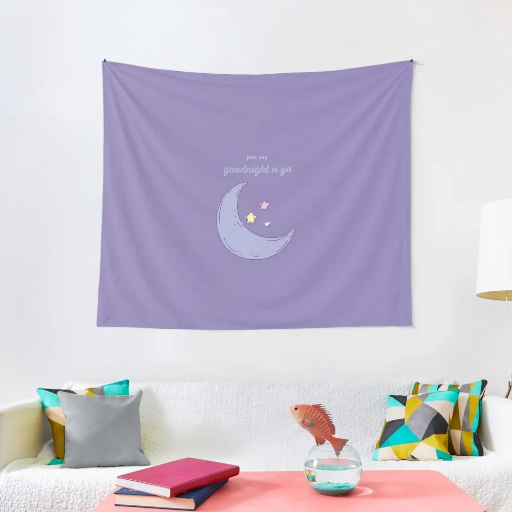 

goodnight n go ariana grande (purple) Tapestry Funny Room Decoration Accessories For Bedroom Tapestry