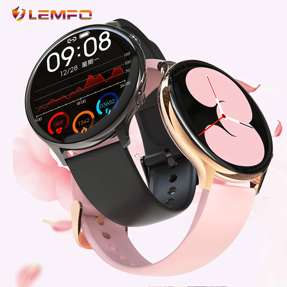 

LEMFO QS06 Smart Watch Women Men IPS HD Touch Screen Sports Fitness Tracker Waterproof Bluetooth 5.0 Smartwatch For Android IOS