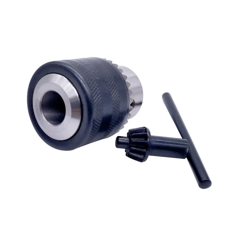 1개 1.5-13mm B16 3/8 나사산 드릴척 변환 드릴척 1/2 M12x1.25 렌치를 전동 드릴 키리스 3조 척으로 변환하는 키트