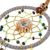 Mini Dream Catcher Car Pendant Wind Chimes Feather Decoration Handmade Dreamcatcher Gifts Home Decor & Wall Hanging Adornment 6