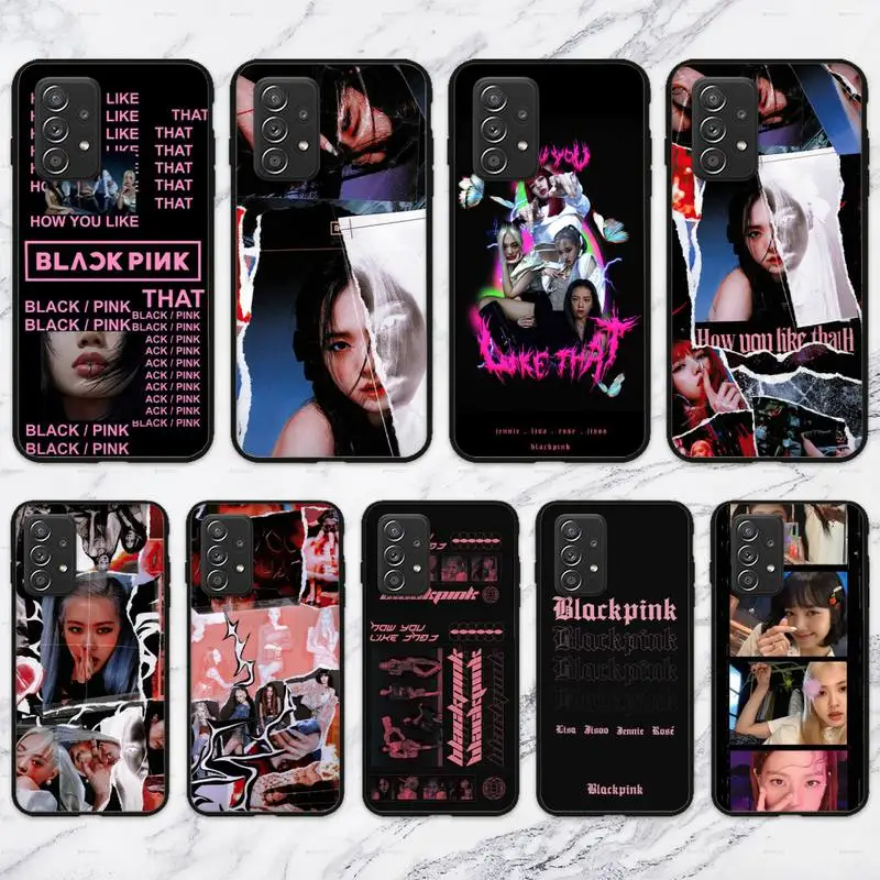 Kpop-BLACKPINKs-Girls Phone Case For Samsung Galaxy A02 A12 A21 A22 A32 A41 A42 A51 A71 A72 Shell |