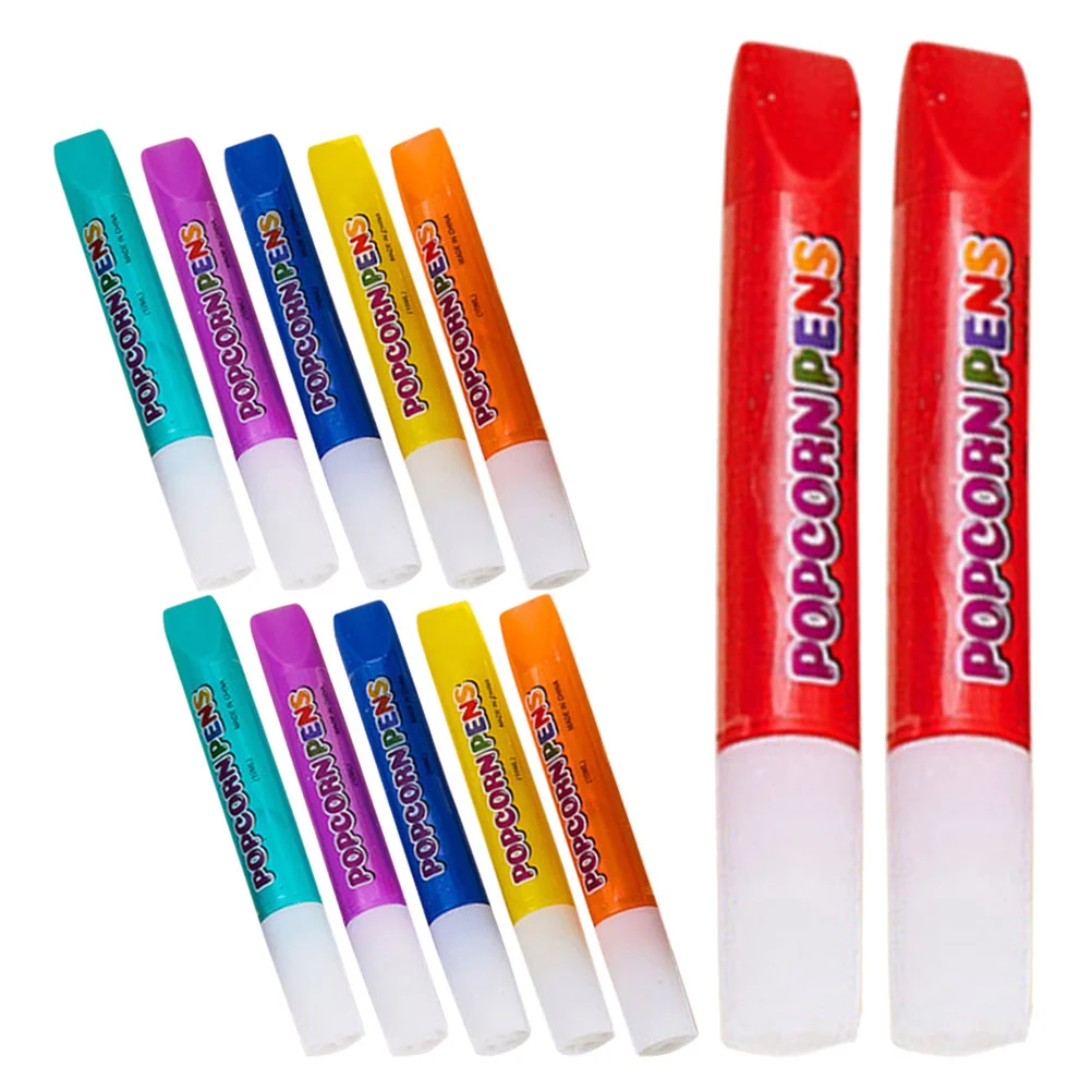 

Bubble Pen School Marking Puffy Pens Popcorn Drawing DIY Small Book Marker Painting Supply for Kids