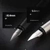 1 PCS JINHAO 35 Matte Black Iriidum Fine Nib Smooth Writing Fountain Pen with Ink Converter 5