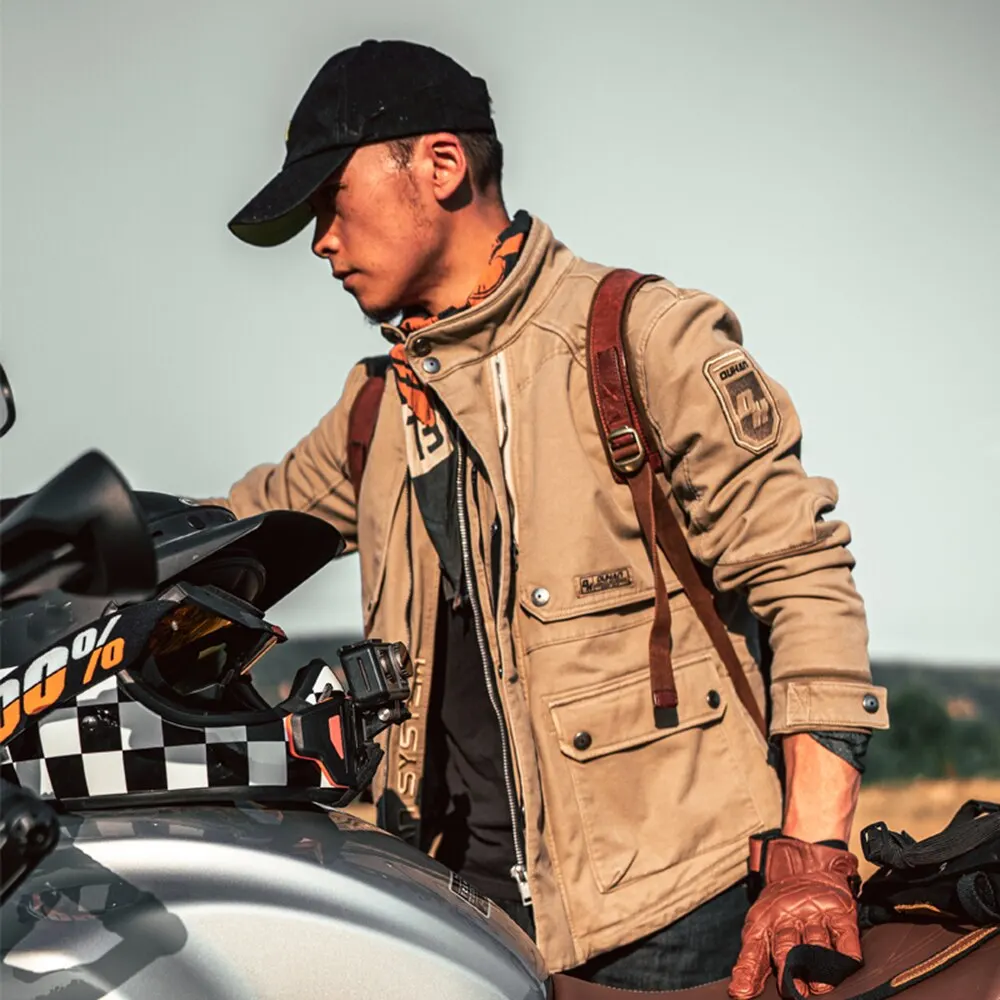 Motorcycle Jackets Waterproof Wear-resisting Breathable Motocross Riding Clothes CE Certified Protective Equipment