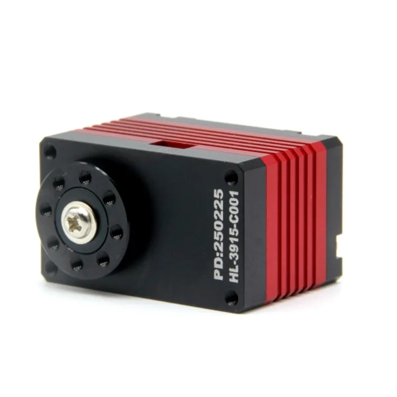 Servomotore Robotico Destro con Controllo di Coppia 15Kg.cm, Completamente in Metallo, Doppio Albero, TTL, per Robot Feetch e RRM Grip HL3915M - immagine 4