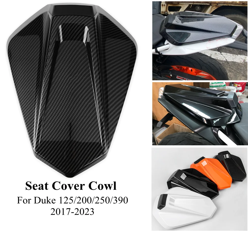 

Motorcycle Seat Cover Cowl Fairing Rear Passenger Pillion For KTM 125 250 390 DUKE 2017 2018 2019 2020 2021 2022 2023 Duke 390