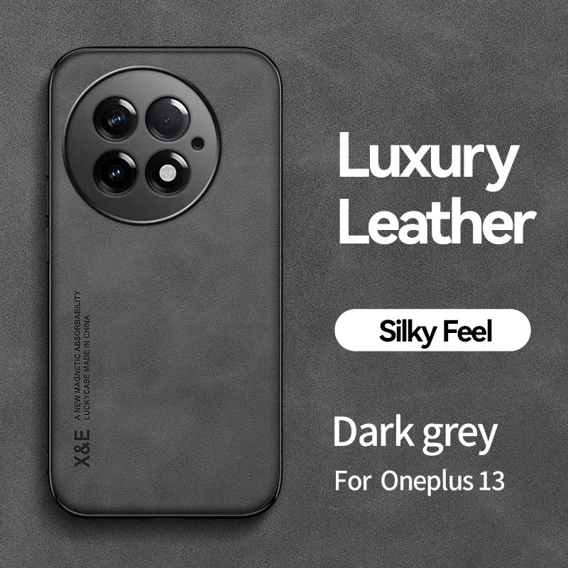 Retro Magnetic Suede Leather Shockproof Matte Silicone Soft Case Cover