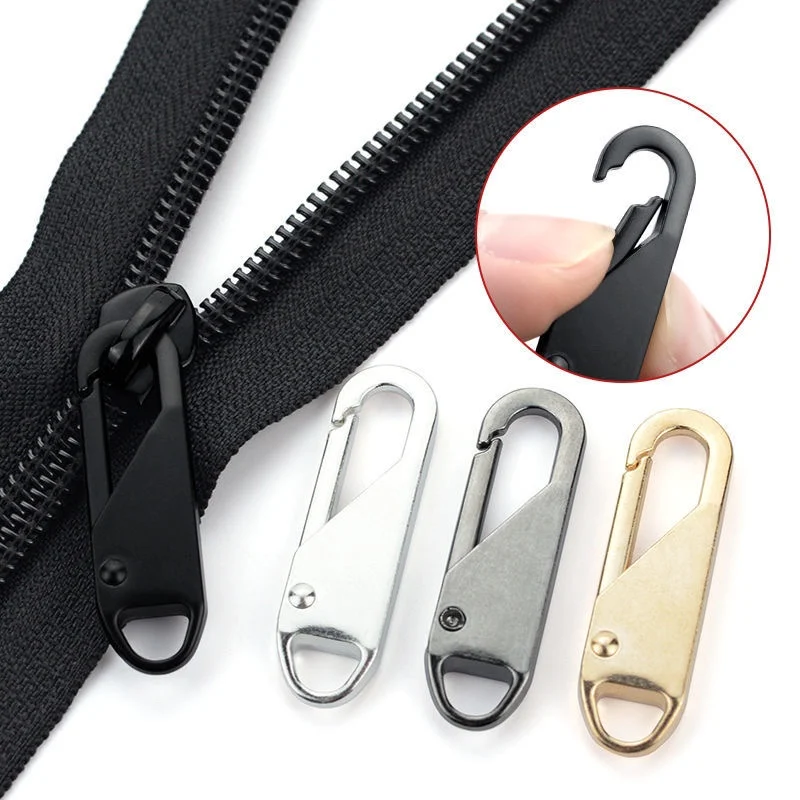 Zipper Slider Puller Instant Zipper Repair Kit Replacement For Broken