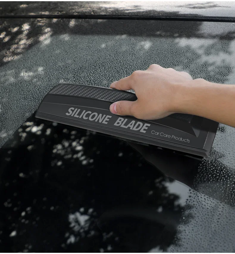 Non-Scratch Soft Silicone Handy Squeegee Car wrap tools Water Window Wiper Drying Blade Clean Scraping Film Scraper Accessories car wrapping tools window scraper tool window scraper window tinting squeegee vinyl squeegee silicone squeegee car film scraper car vinyl scraper silicone scraper automotive film tools window tint squeegee