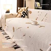 Home Sofa Seat Cover Living Room Sofas Covers Knitted Blanket 3 Seater Sofa Cover Full Set L Shape 2 Seater Cover 6