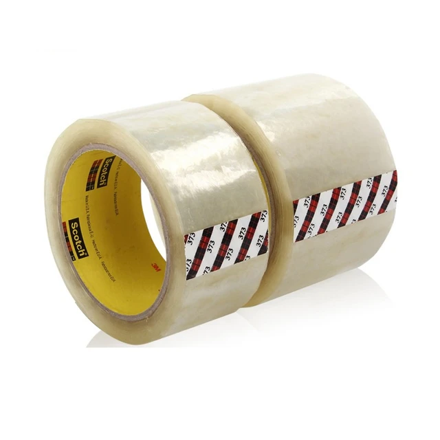 Scotch 373 Carton Tape,Polypropylene,Tan,72Mm X 50M