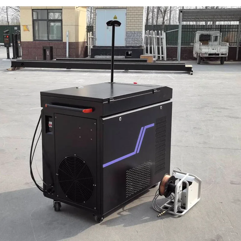 

Portable Handheld Steel Sheet Welder 3in1 Weld Oil Rust Cleaning Laser Machine for Rust Removal Surface