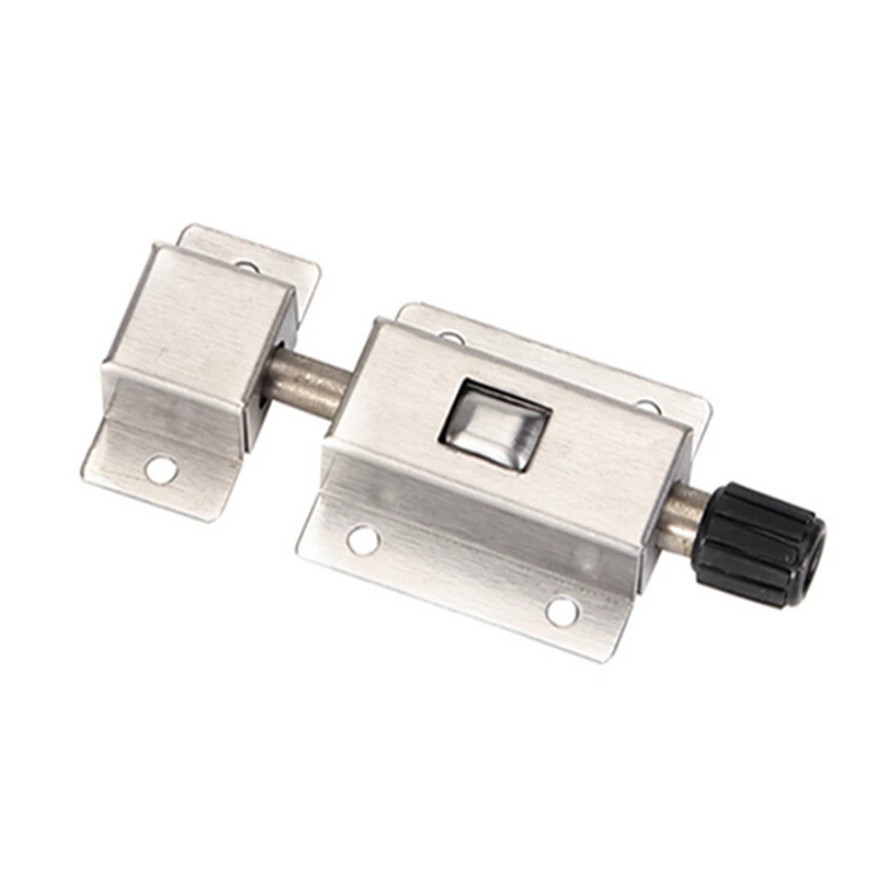 Description Picture 4 of itemDoor Bolt Latch Stainless Steel Security Automatic Window Gate Spring Bounce Lock Household Hotel Door Window Lock Bolts