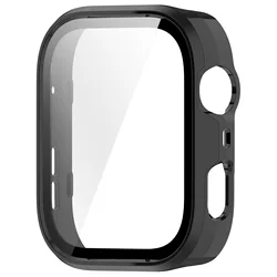 Premium Tempered Glass Screen Protector with Protective Bumper Case for Huawei Fit 5 Pro (Black)