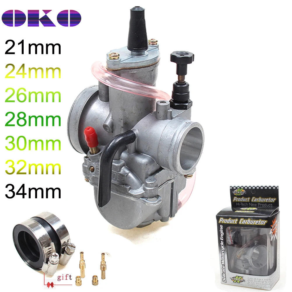 Kit Carburatore Universale PWK 24mm Con Power Jet – Compatibile Per Moto E ATV Mikuni Koso