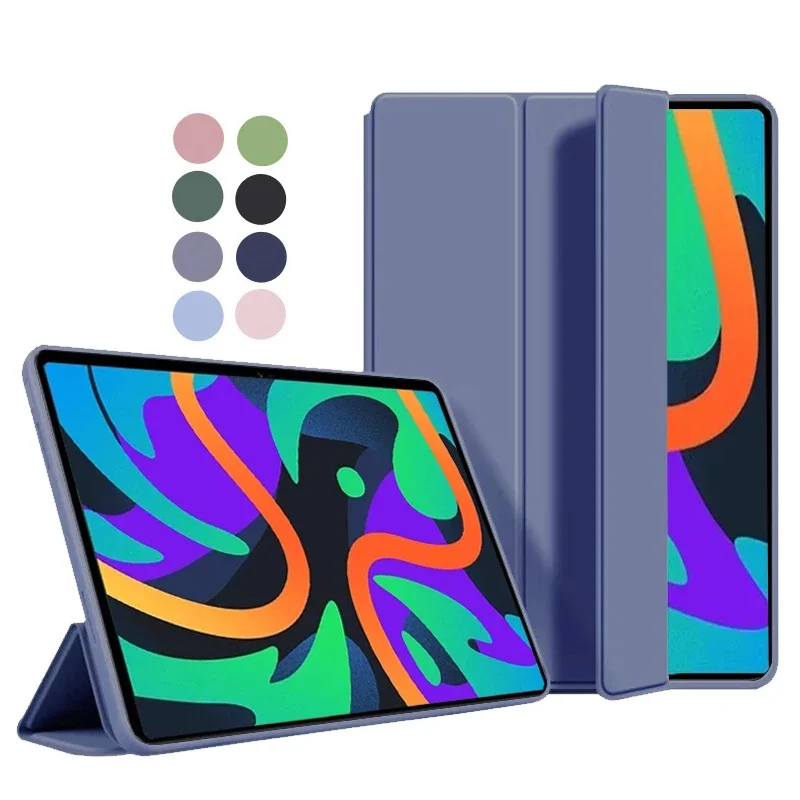 Estojo Magnético Macio em Tpu para Lenovo Tab Suporte Dobrável Caneta para Tablet Xiaoxin Pad 2023 Tb331fc M11 Tb330fu 11