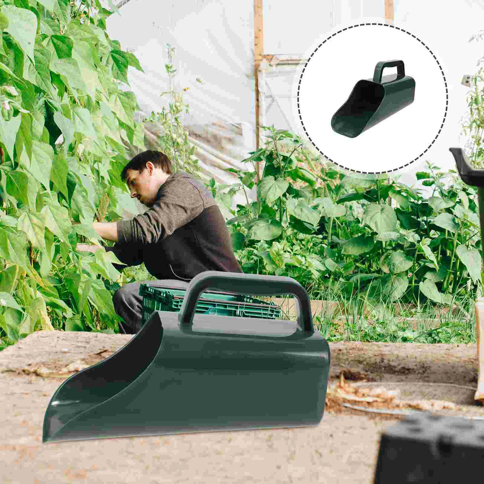 Multifunctional Garden Hand Soil Scooper Scoops for Gardener Planting Bonsai Potted Small Gardening Tools Moving