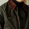 Red Tornado Spey Waxed Cotton Jacket Retro Inspired Fly Fishing Outerwear Boxy Fit 3