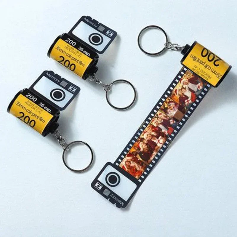 

VIP 10pcs with keychain Memory Film Photo Albums