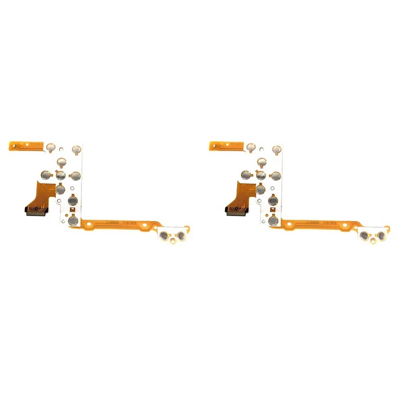 2Pcs Tastiera Pulsante Chiave Flex Cable Board Per Canon Eos 1000D Kiss X50 Canon Rebel T3 Fotocamera Digitale Parte Di Riparazione