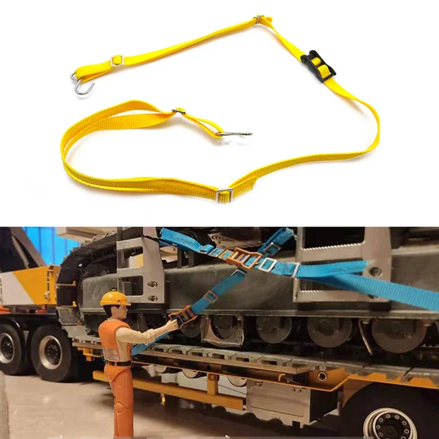 Simulation Strap Decorate Refit Mood Piece for 1/14 Tamiya RC Truck Trailer Tipper Scania MAN Benz Actros Volvo Car Diy Parts 1