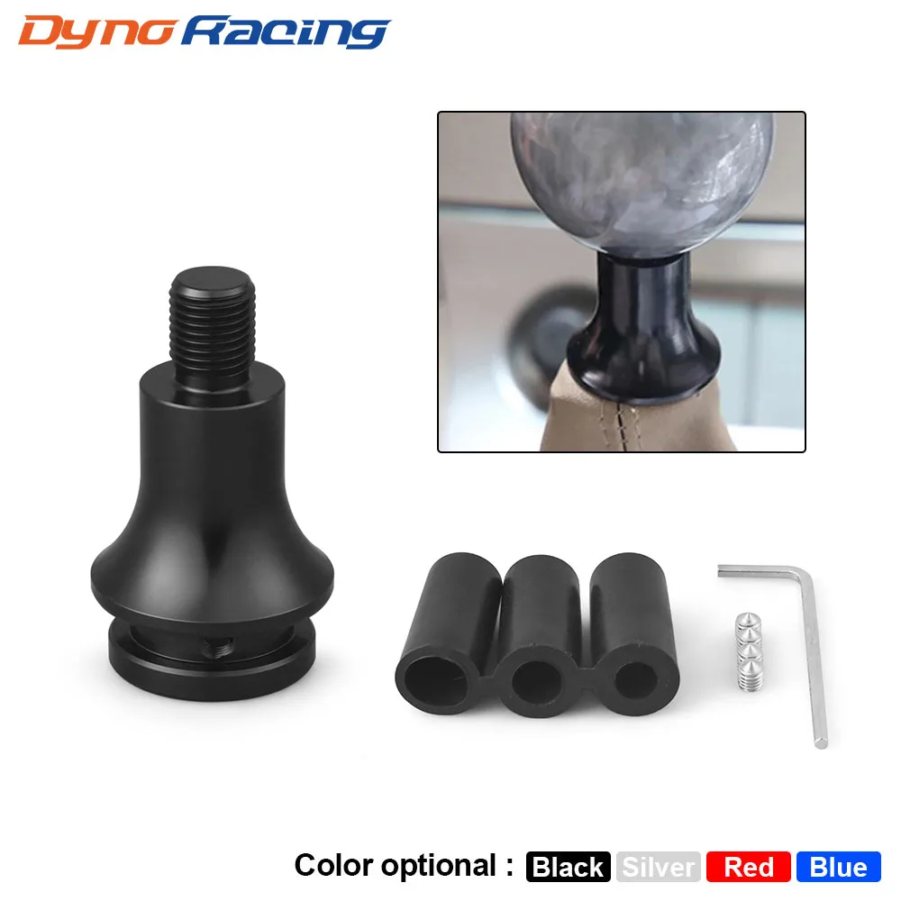 Car Manual Gear Shift Knob Adapter Universal M12x1.25 Thread Aluminum Alloy