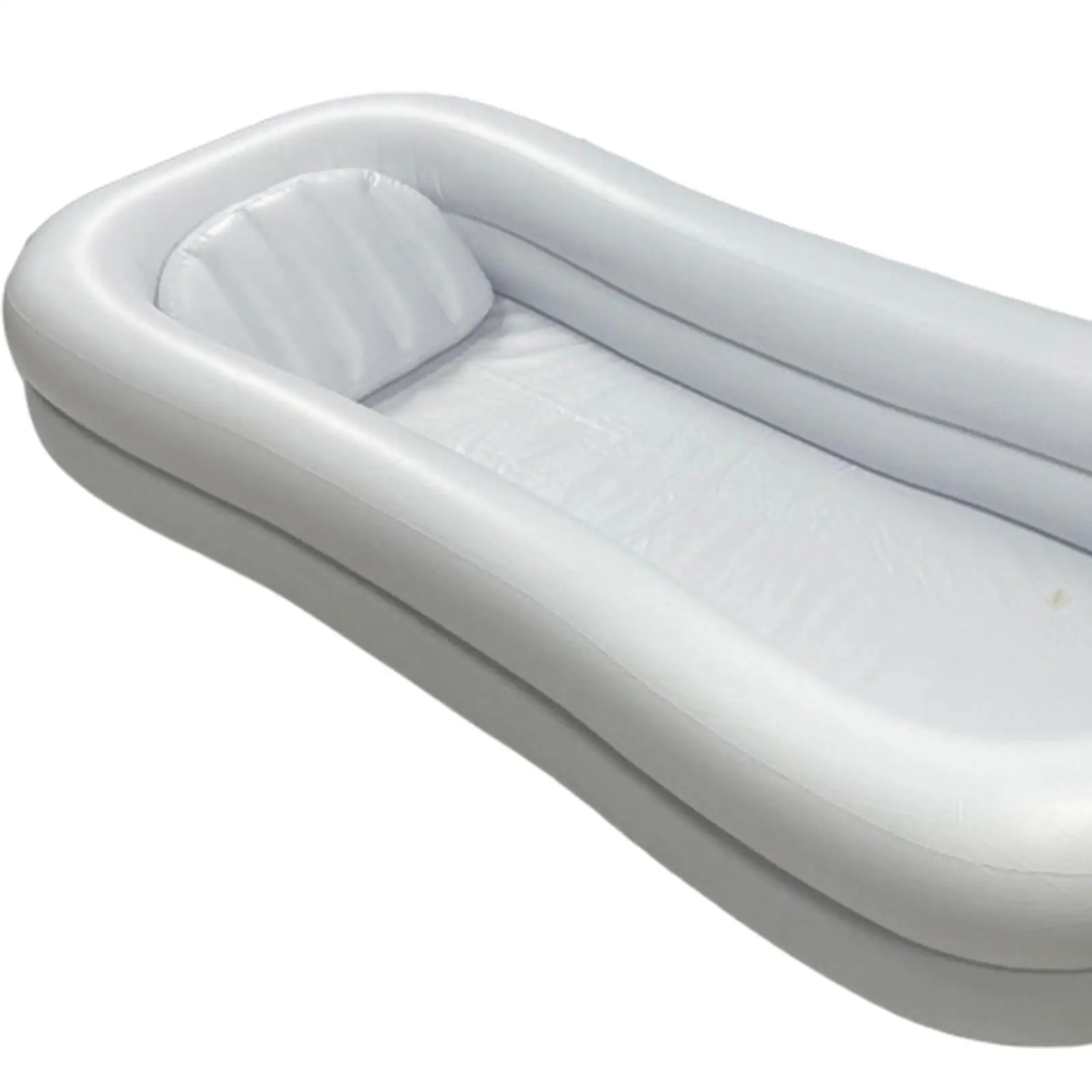 Inflatable Bathtub Thicken Lightweight Comfortable Portable Folding Bath Basin for Elderly Bedridden Seniors Adults Handicapped