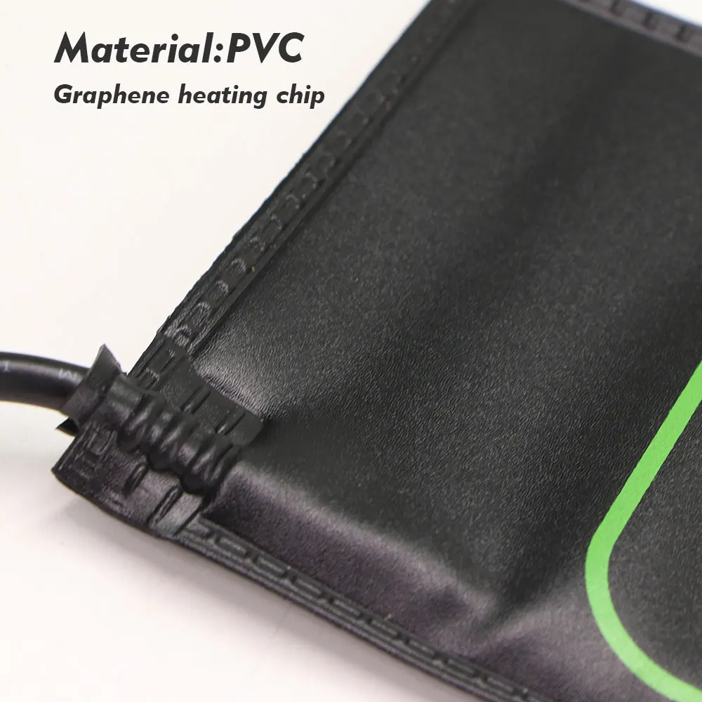 Graphene Seedling Heated Mat Adjustable Thermostat Seeds Germination Plants Nursery Grow Heating Pad Garden Accessories