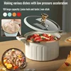 Micro Pressure Cooker Household Large Capacity cooking Pot with Double Ear Non-stick Multi-function Soup Pot Pressure Cooking 1