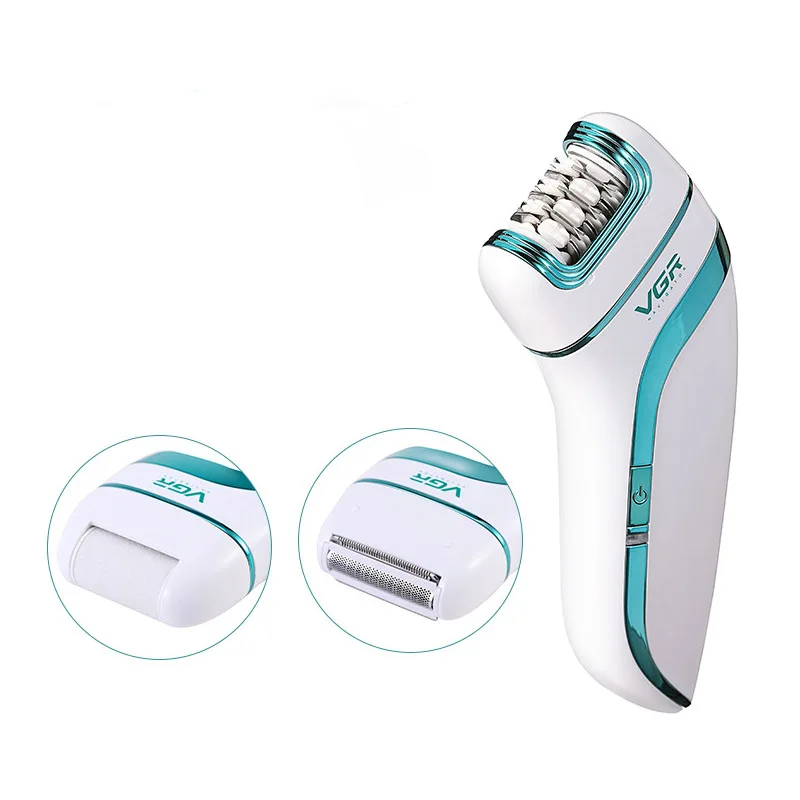 Original VGR 3-In-1 Ladies Epilator Electric Shaver Leg Body Hair Removal Wet Dry Lady's Bikini Trimmer Facial Epilator electric shaver,hair removal epilator,hair removal tool