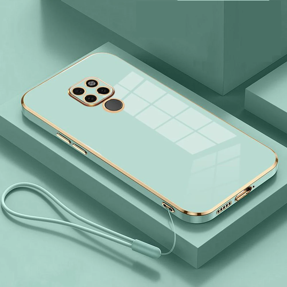 Luxury Square Plating Silicone Back Cover s