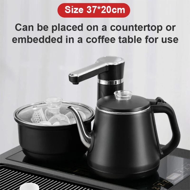 Automatic Pump Hot Water Dispenser Boiler Stainless Steel Teapot Electric Kettle Heater Noodle Cooker Pasta Pot Cooking Stove EU 4