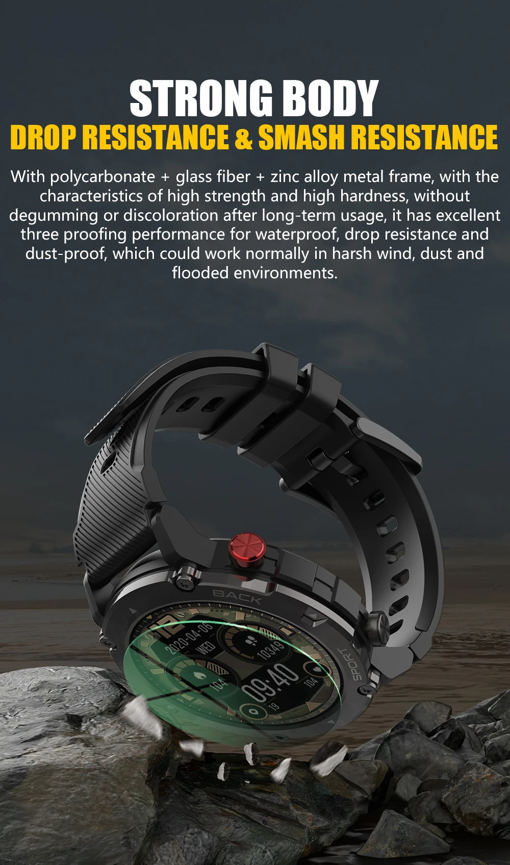 Orologio intelligente rotondo grande da uomo 2023 per Android Xiaomi Ios  orologi impermeabili 1.6 ''600mah Blutooth Call Smartwatch Militar Outdoor  - AliExpress