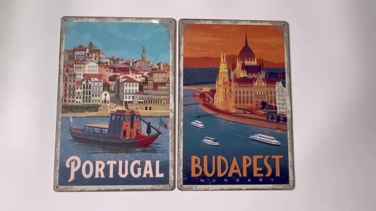 Западные ковбойские тарелки жестяные вывески винтажный металлический плакат в