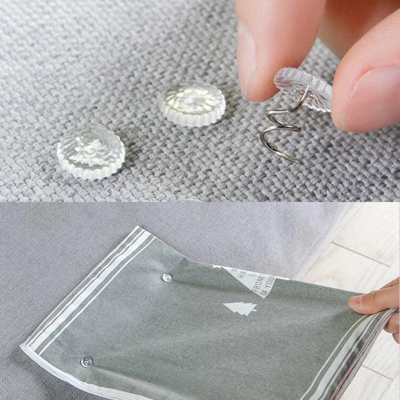 100/50pcs Clear Fabric Twist Pins Couch Chair Car Sofa Headliner Repair Loose Drapery Craft DIY Locating Pins With Box