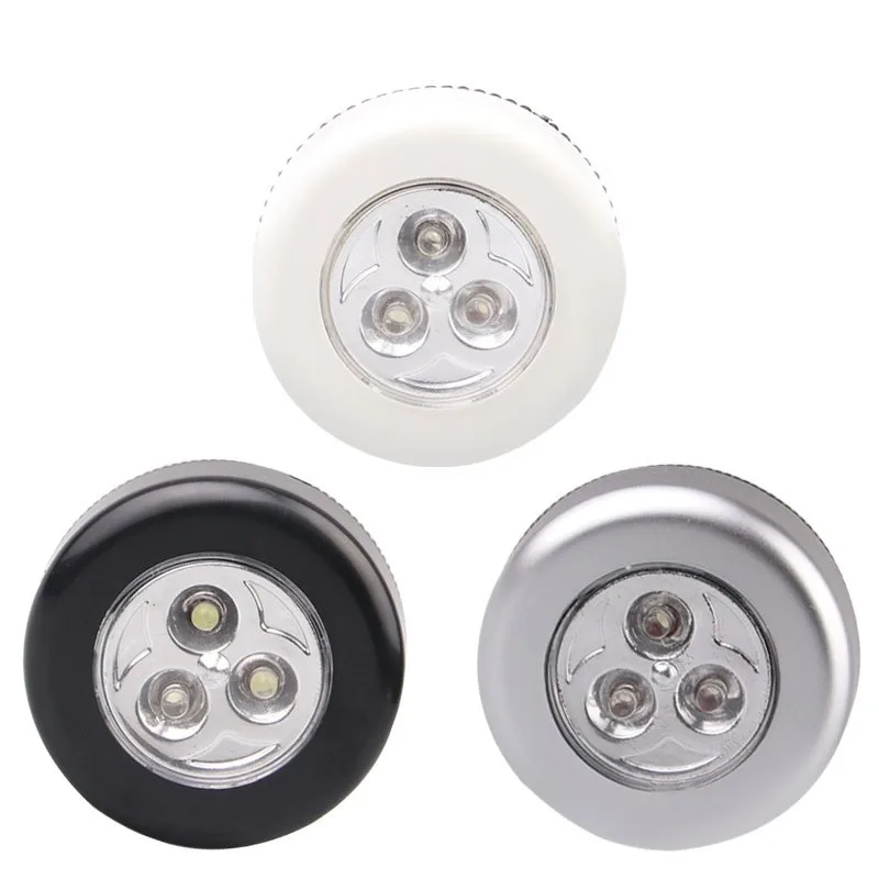 LED Night Light LED Cabinet Light Wireless Wall Lamps Battery Powered Portable for Bedroom Kitchen Wardrobe Closets Cabinet