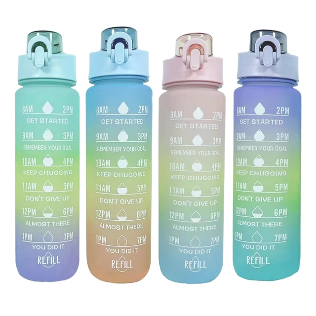 Botella agua transparente