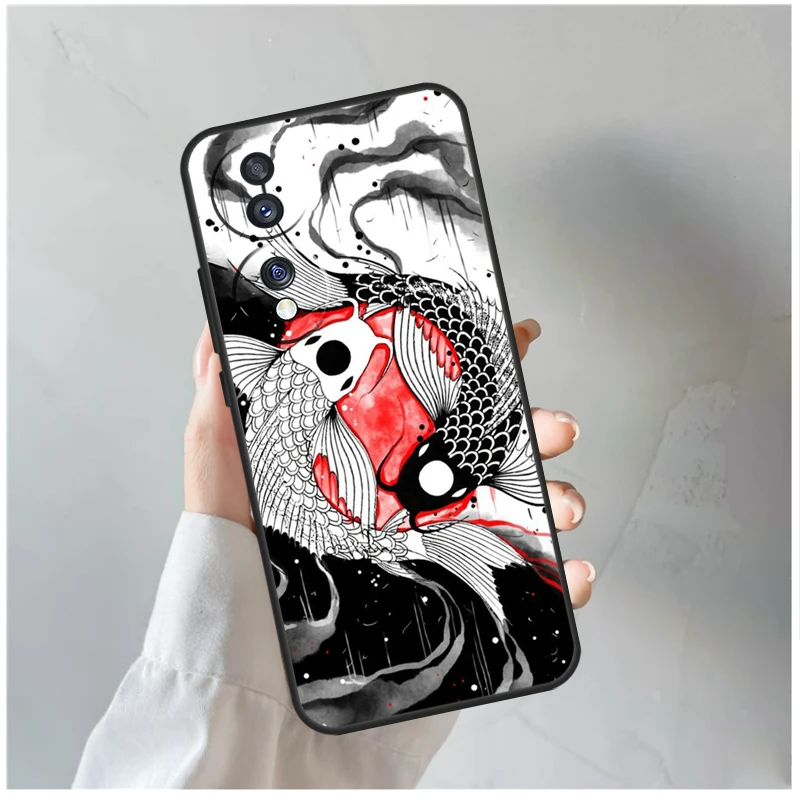 Koi Fish Yin Yang Smartphone Case Cover