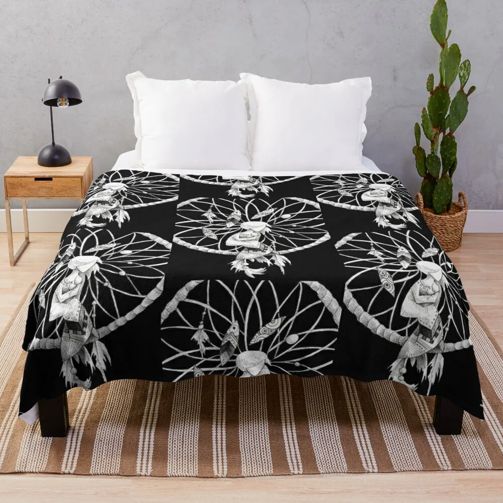 

Dream Catcher Throw Blanket Nap Blanket Custom Blankets Designer Blankets