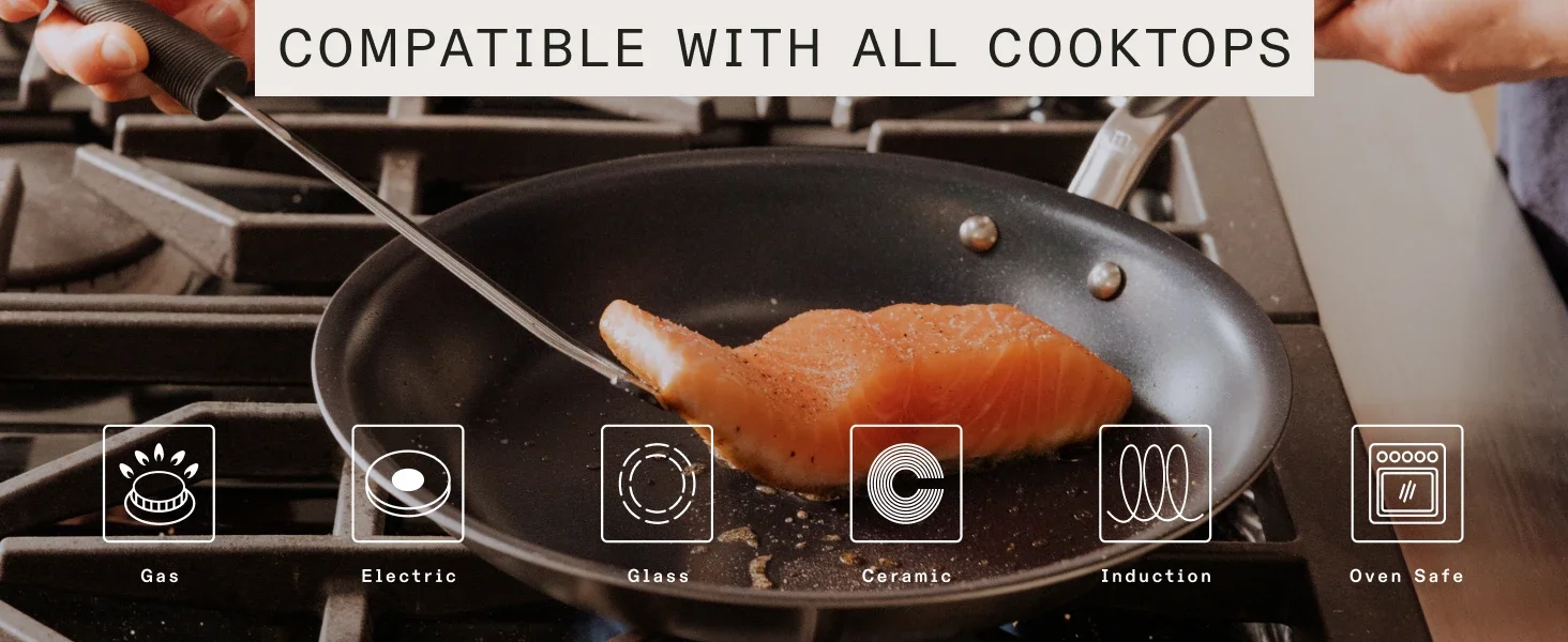 non stick compatible with all cooktops