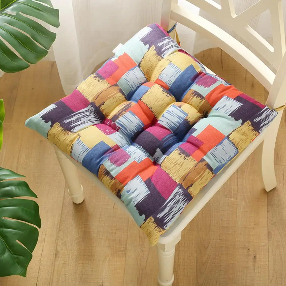 Seat Cushion Washable Stool Cushion Breathable Household Floor Cushion Buttock Pillow Elastic Chair Pad Thicker Seat Cushion