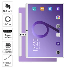 

Firmware T10W Global Version 8800mAh Tablet PC 12GB RAM 512GB 10.1 Inch 10 Core With Keyboard Android OS 10.0 Google Play Pad