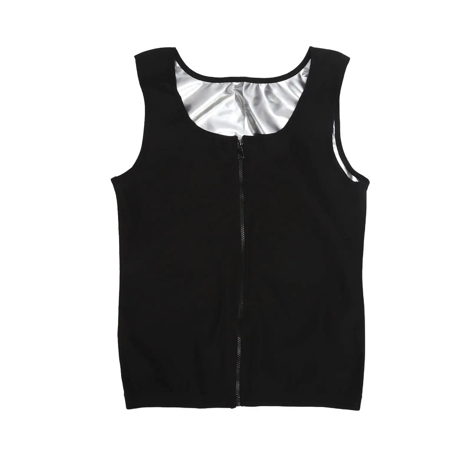 

Men's L/XL Sweat Tank Top Slimming Sauna Vest for Running - Shaping Soft Material