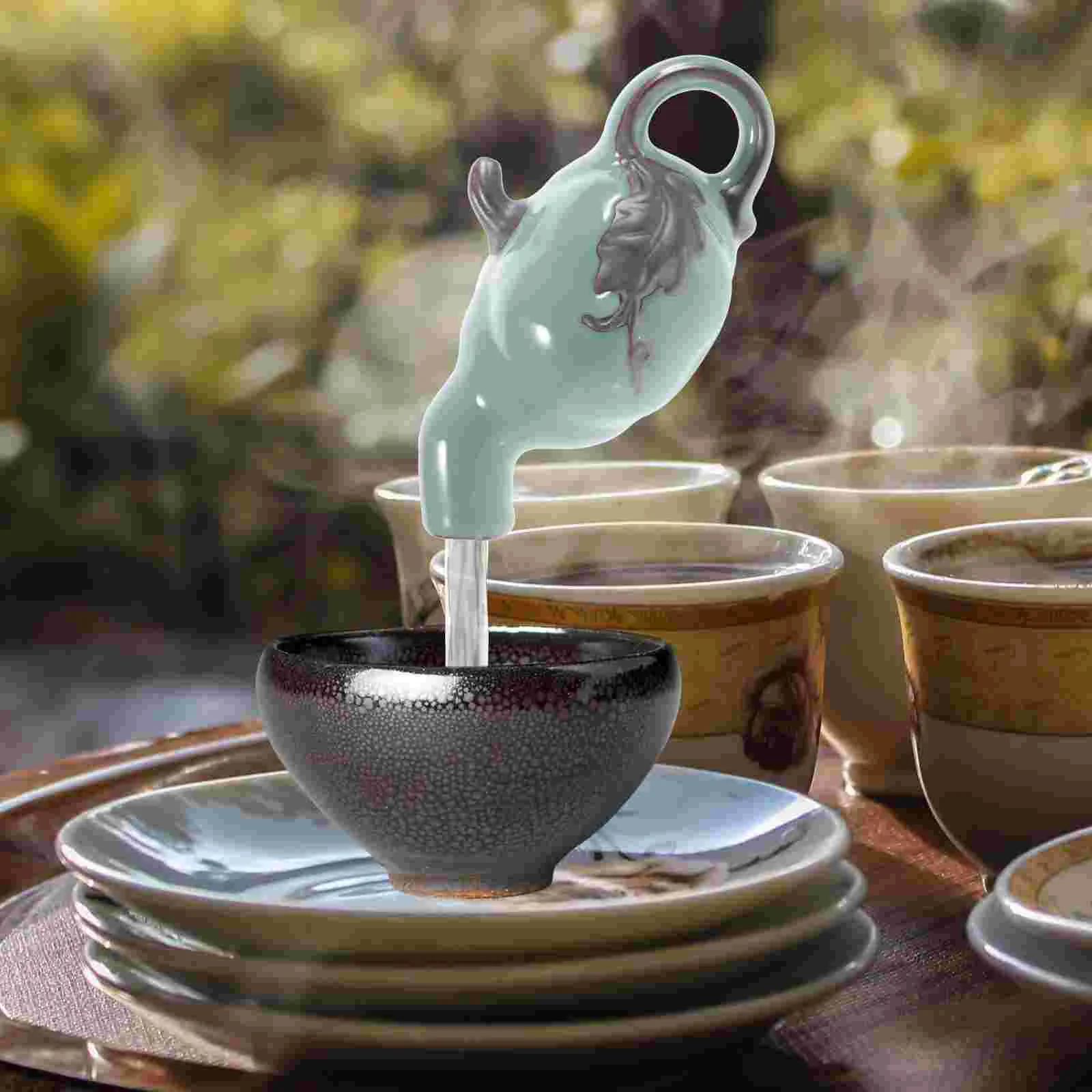 

1 Set of Floating Teapot Fountain Unique Floating Teapot Invisible Flowing Water Fountain Craft