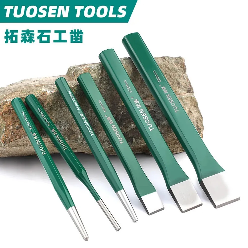 HighQualityChromeVanadiumSteelMasonryFileSlottedSteelChisel