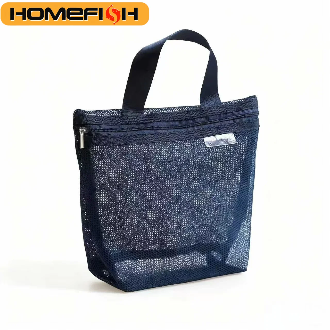 HOMEFISH Mesh Makeup Toiletry Storage Bags Handbags Portable Travel Washing Body Shower Tools Organizer Hanging Pouch