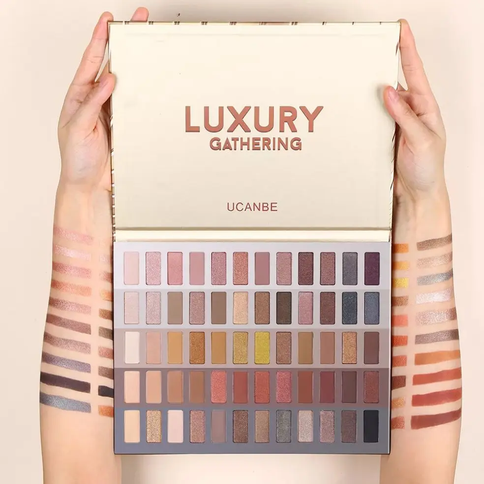 60 Colors Eyeshadow Palette Shimmer Smoky Pigment Matte Shadows Fashion Beauty Cosmetics eye shadow eye shadow plate