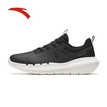 anta cuero transpirable casual caminar zapatos para correr mujeres verano desplazamientos zapatos deportivos resistentes al desgaste zapatos de hombre 112437793